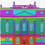 Colourful Holburne Facade
