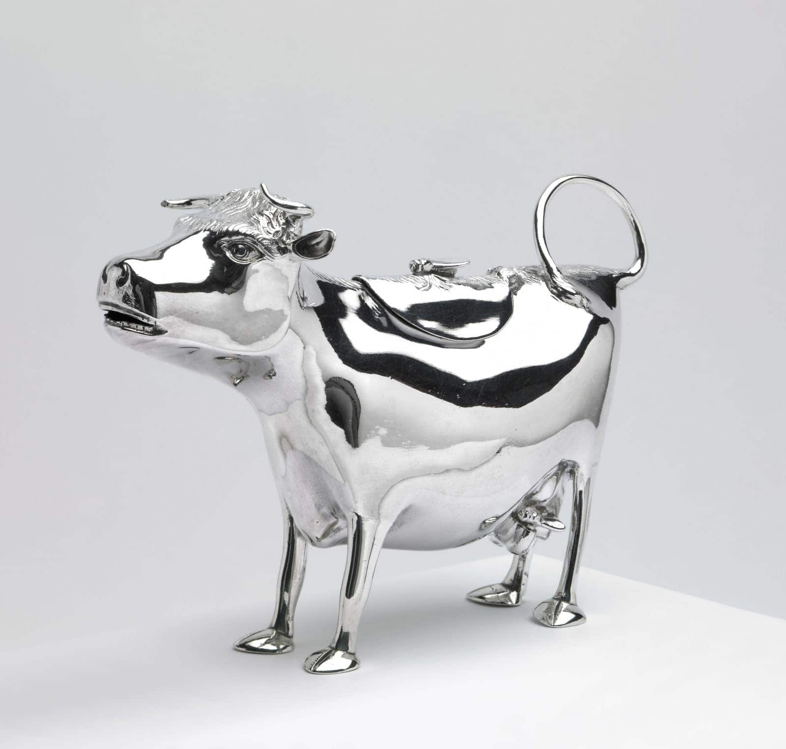 Silver cow creamer