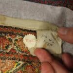 Trouser Panel (detail) from the collection of Miss Tanner