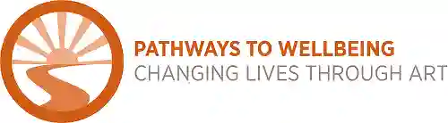 Pathways to welbeing logo in orange
